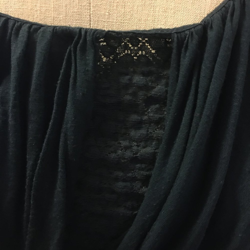 Deletta Dark Teal Sleeveless Blouse - Picture 7 of 9